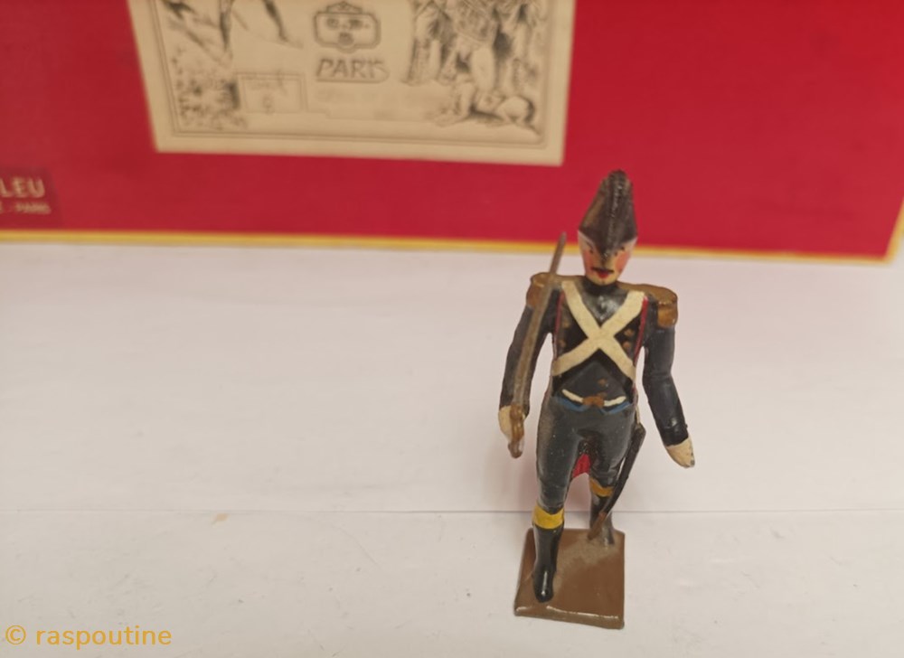 figurines historique epoque napoleonienne officier du genie de la garde 1812