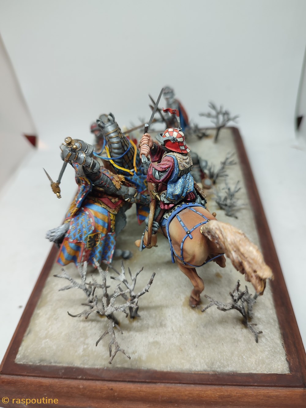 figurines historique moyen age bataille azincourt