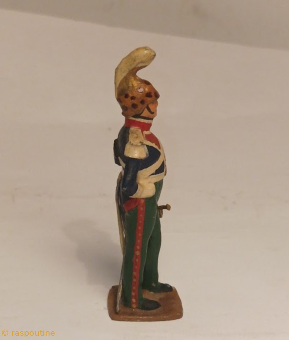 Chevaux léger 28 ème régiment 3 figurines historique chevaux leger 28 eme regiment