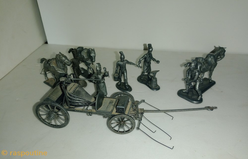 La forge de campagne Austerlitz 1805 figurines historique epoque napoleonienne la forge de campagne austerlitz 1805
