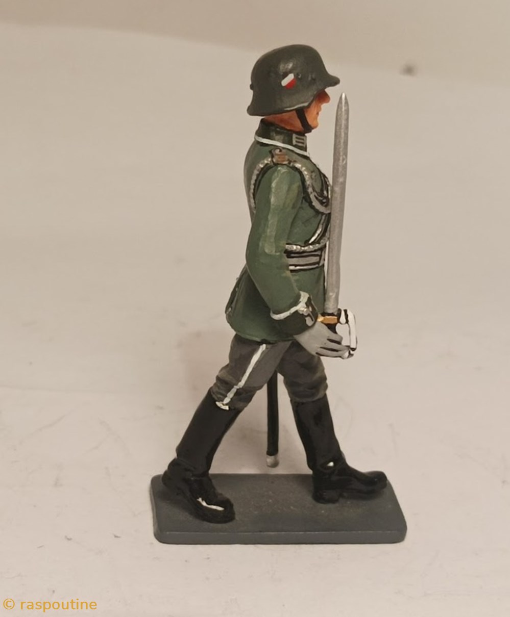 Wehrmacht on parade 4 figurines historique seconde guerre mondiale wehrmacht on parade