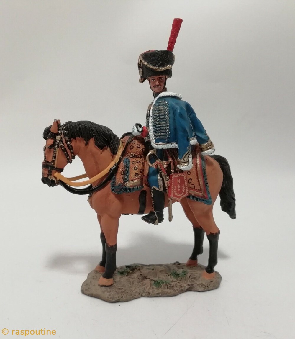 Officier d'Artillerie à cheval Garde Consulaire - 1803 - 1804 2 figurines historique epoque napoleonienne officier artillerie a cheval garde consulaire 1803 1804