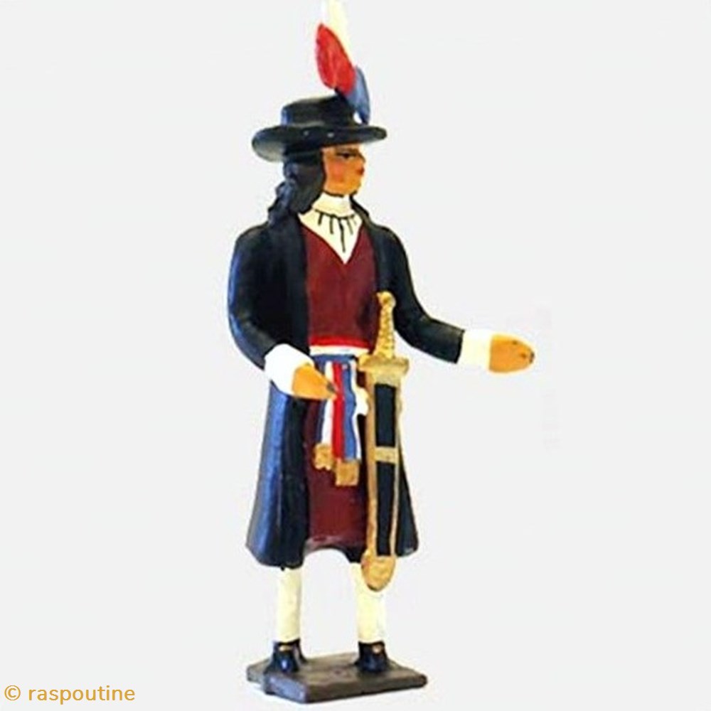 figurines historique revolution francaise saint just