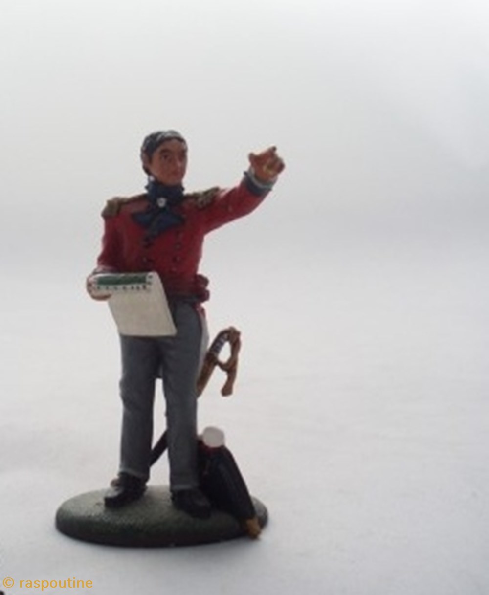 Général de Brigade Robert Craufurd 1810 figurines historiques epoque napoleonienne general de brigade robert craufurd 1810