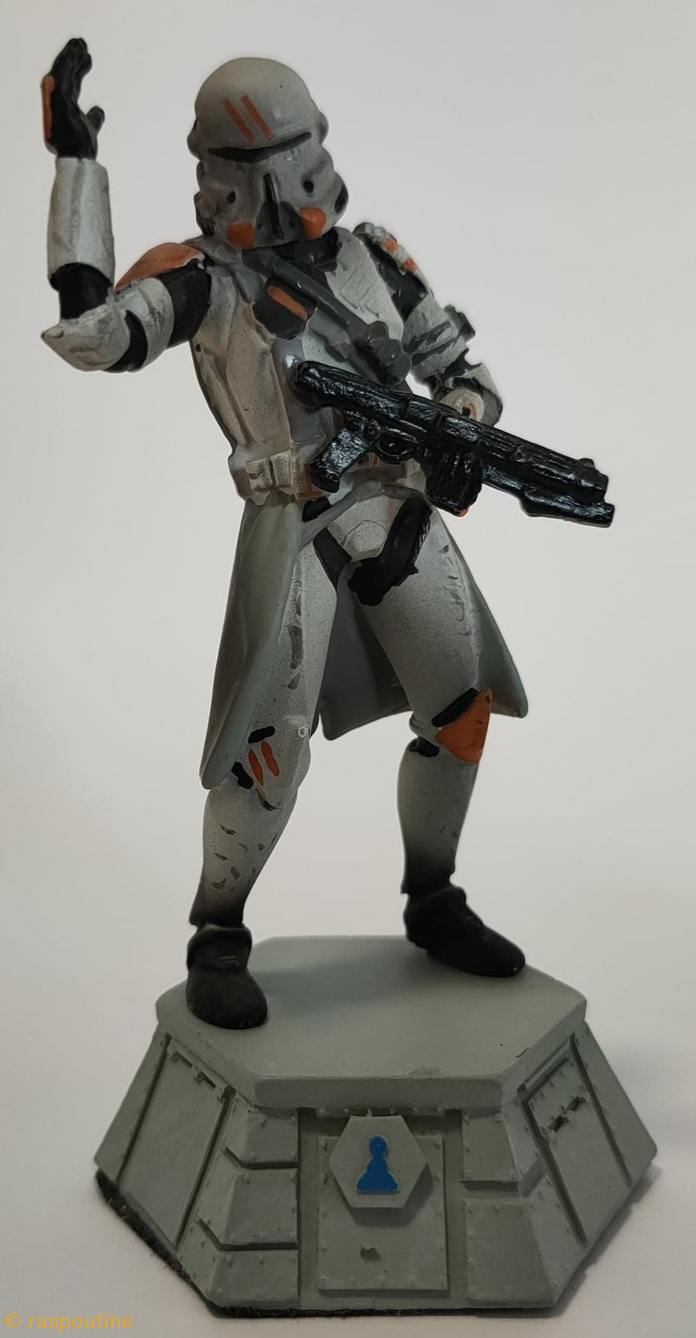 Soldat Aéroporté - Pion blanc figurines cinema star wars soldat aeroporte pion blanc