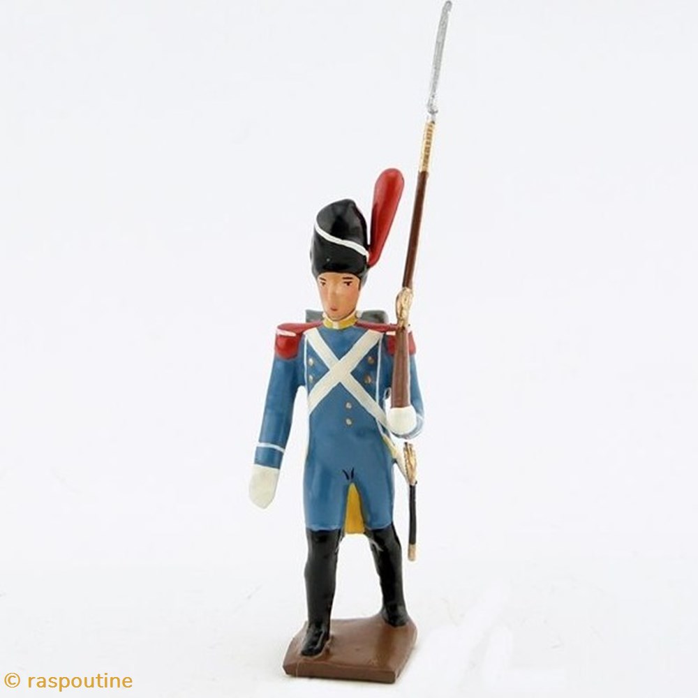 Fantassin du 1er régiment d'isenburg (1806) figurines historique epoque napoleonienne fantassin du 1er regiment isenburg 1806