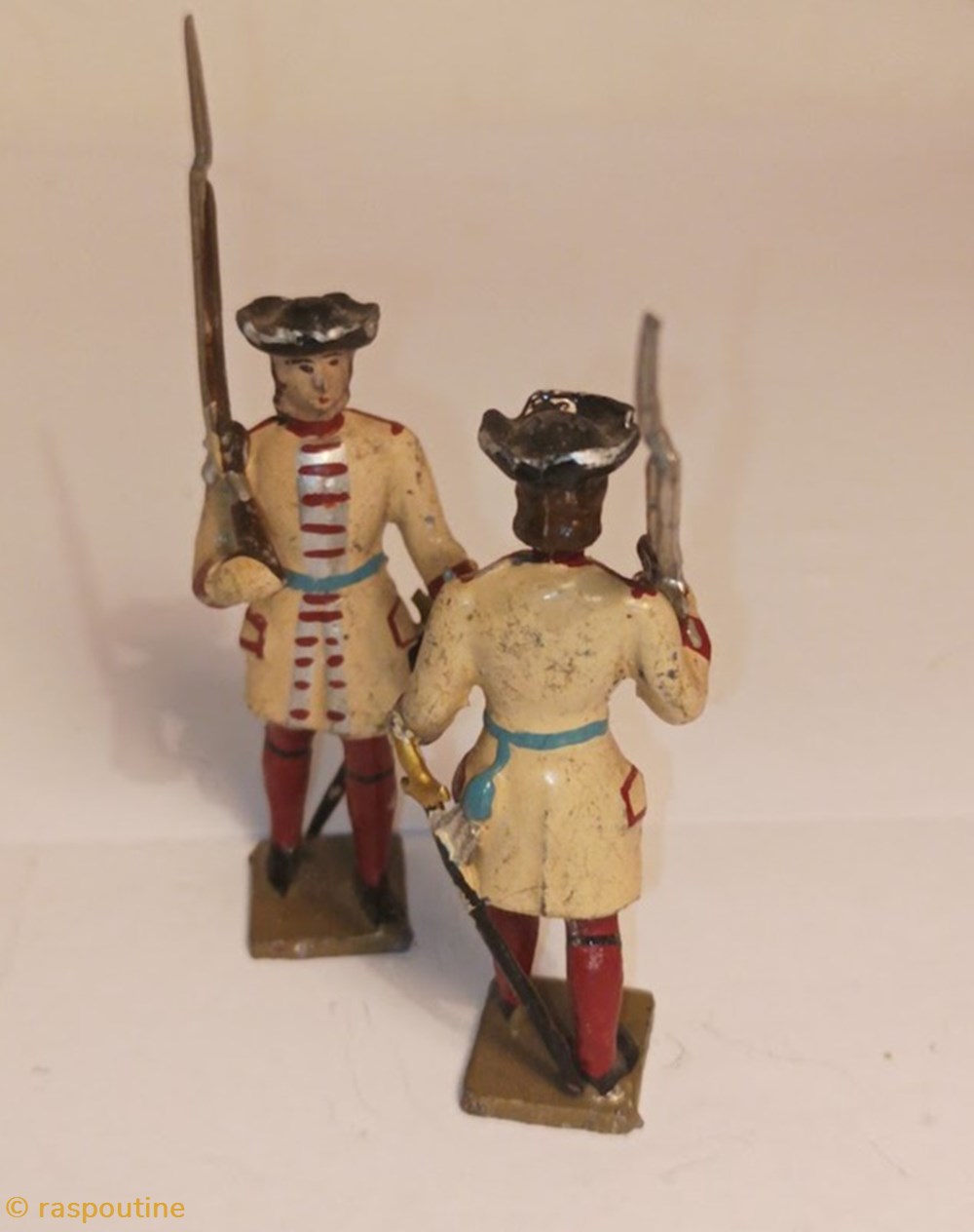 figurines historique fantassins de louis xiv