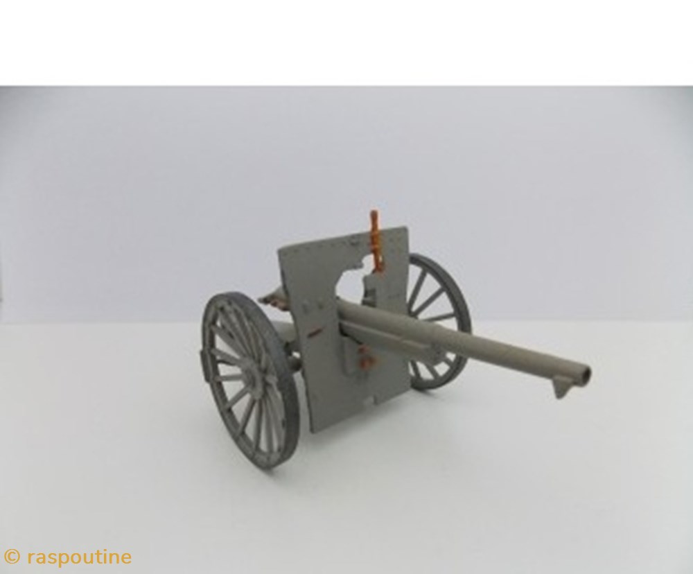 figurines historiques premiere guerre mondiale canon de 75 mm
