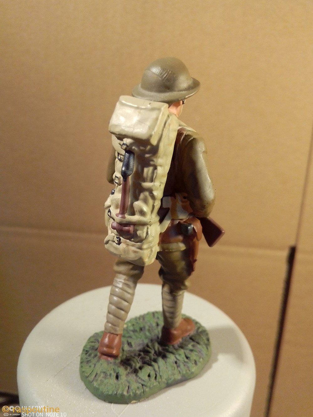 figurines historiques premiere guerre mondiale mitrailleur us 1918