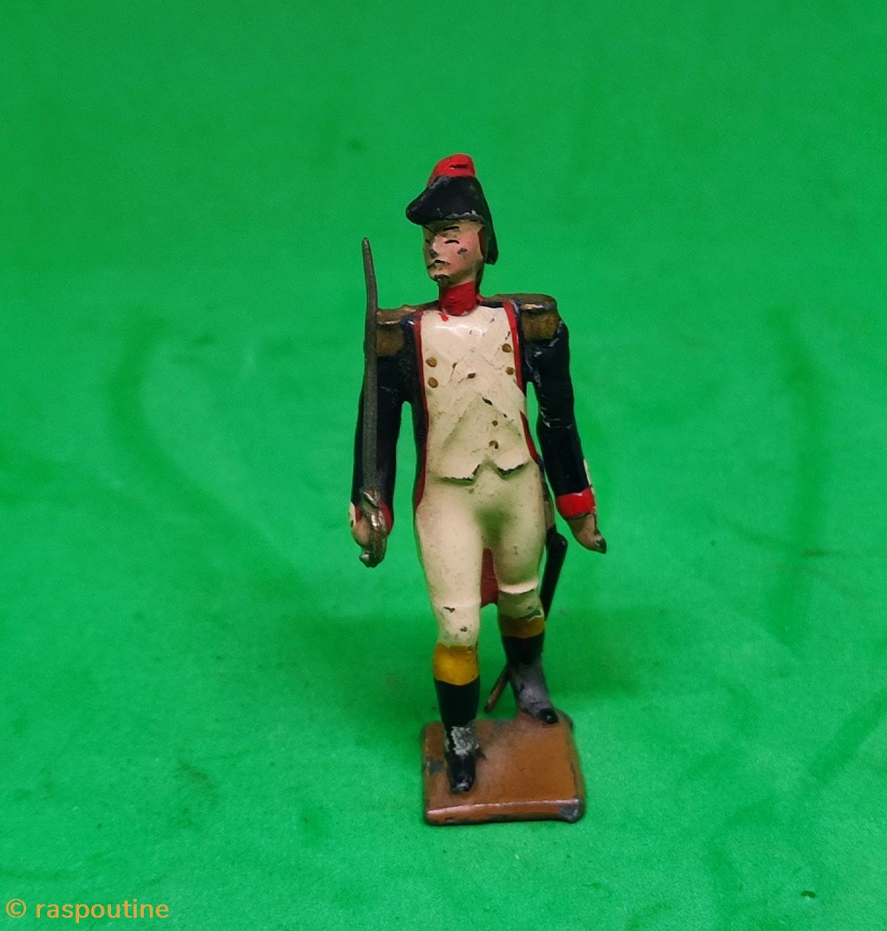 figurines historique francaise officier des volontaires 1793 et de infanterie revolution 1794