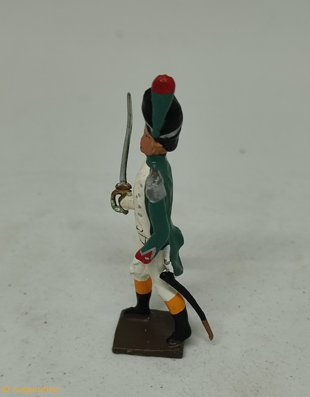 figurines historique epoque napoleonienne officier des grenadiers italiens