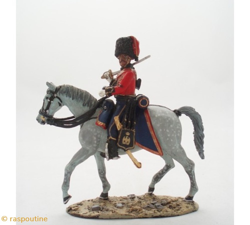 Officier Hussard Corps Kellerman 1805 figurines historiques epoque napoleonienne officier hussard corps kellerman 1805