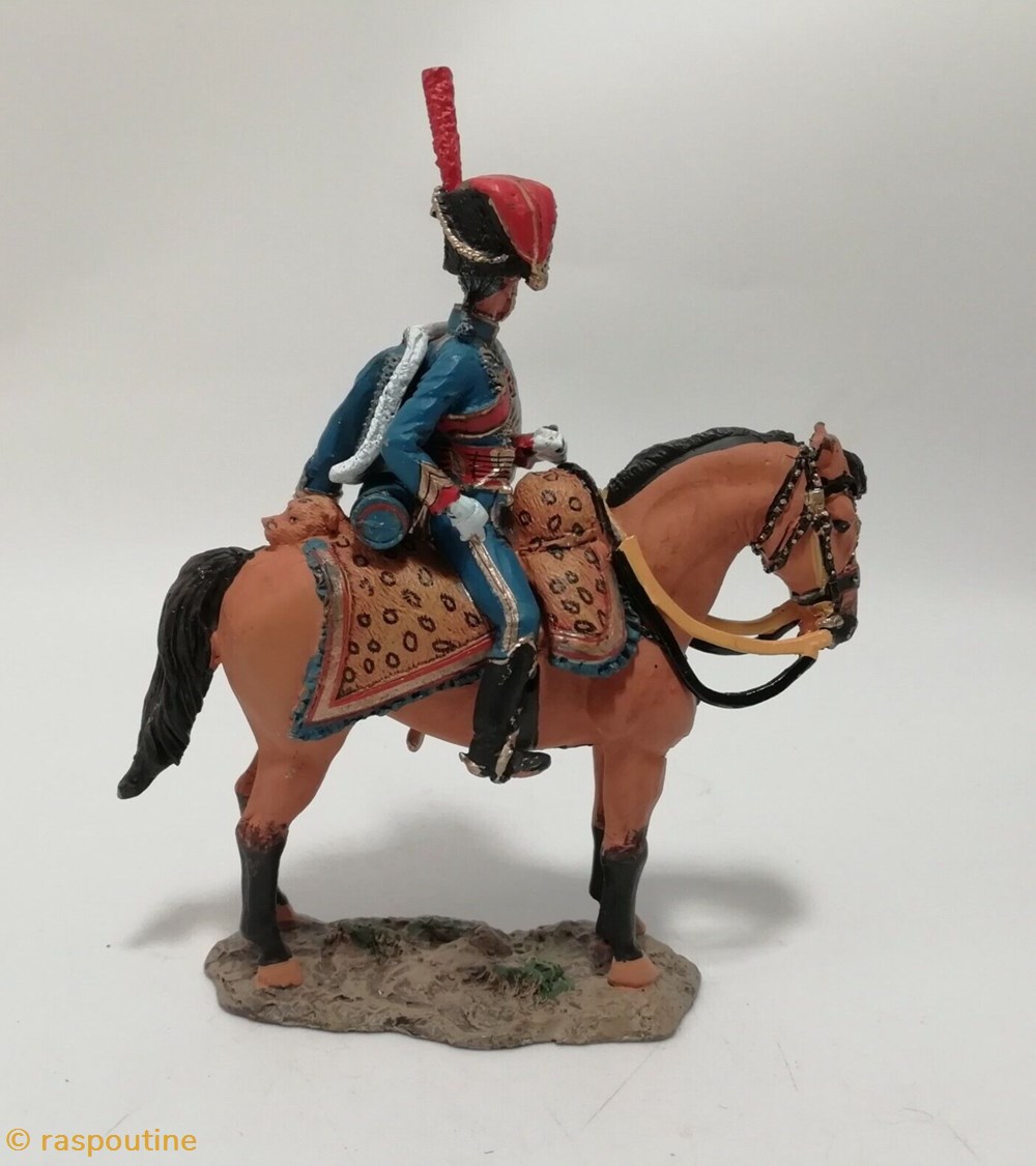 Officier d'Artillerie à cheval Garde Consulaire - 1803 - 1804 3 figurines historique epoque napoleonienne officier artillerie a cheval garde consulaire 1803 1804
