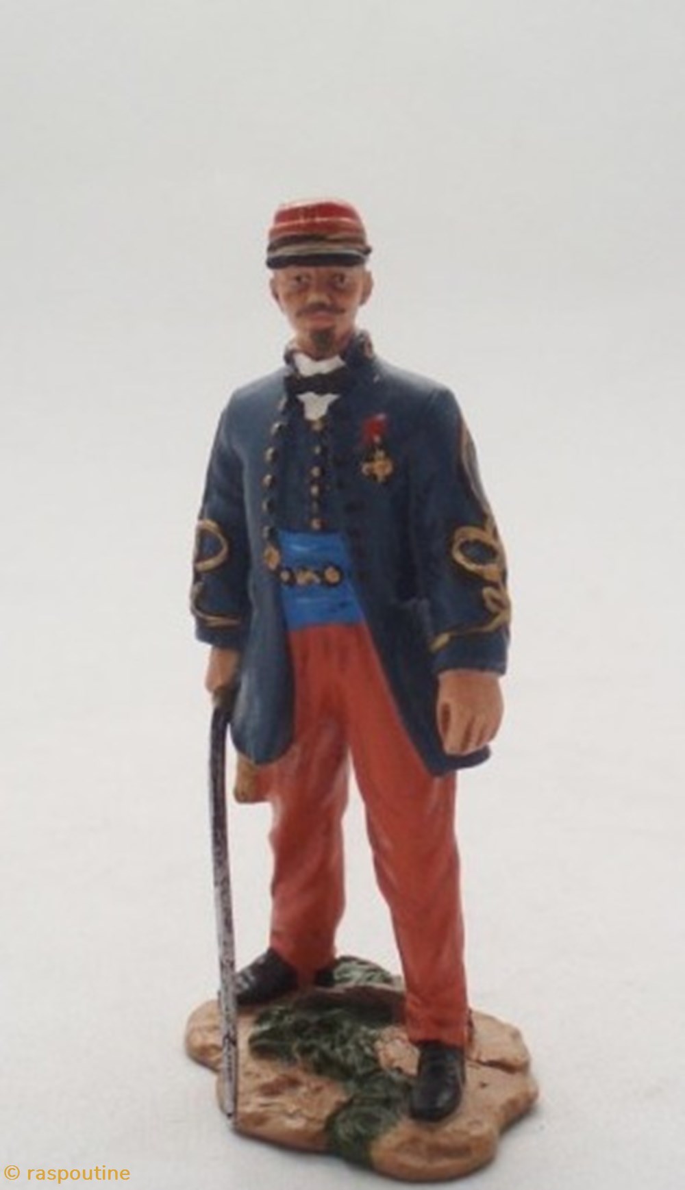 Capitaine Adjudant Major du RE 1863 figurines historique legion etrangere capitaine adjudant major du re 1863
