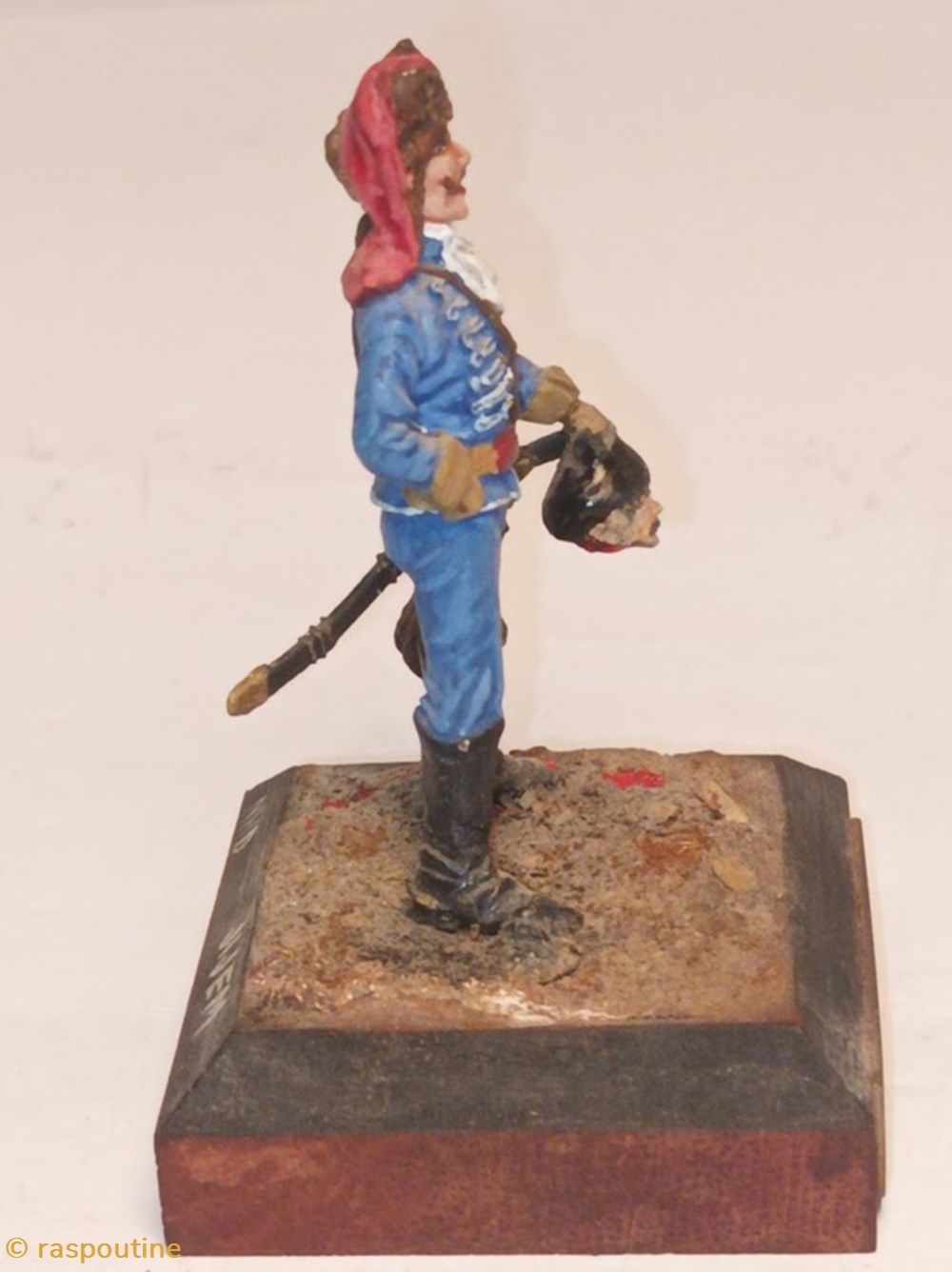 Hussard royal 1707 4 figurines historique hussard royal 1707