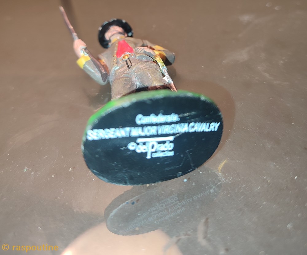Confederate sergeant major virginia cavalry 4 figurines historique guerre civile americaine confederate sergeant major virginia cavalry