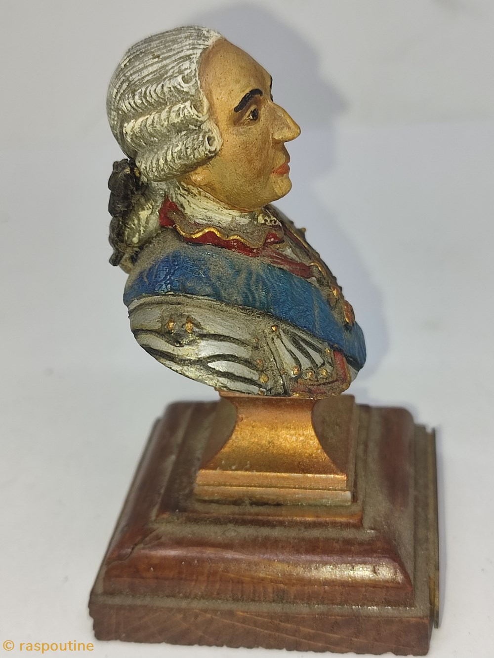 Louis XV 2 figurines historique louis xv