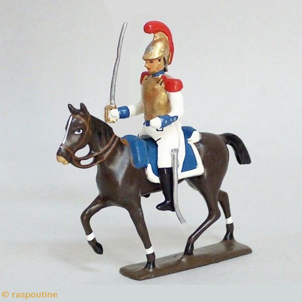 Cavalier des carabiniers à cheval (1812) figurines historique epoque napoleonienne cavalier des carabiniers a cheval 1812