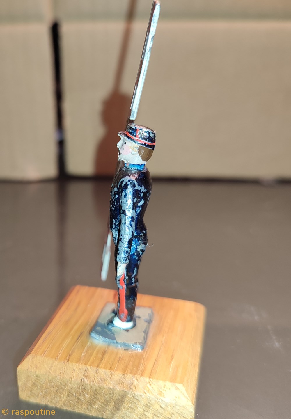 Sapeur du génie 2 figurines historiques sapeur du genie
