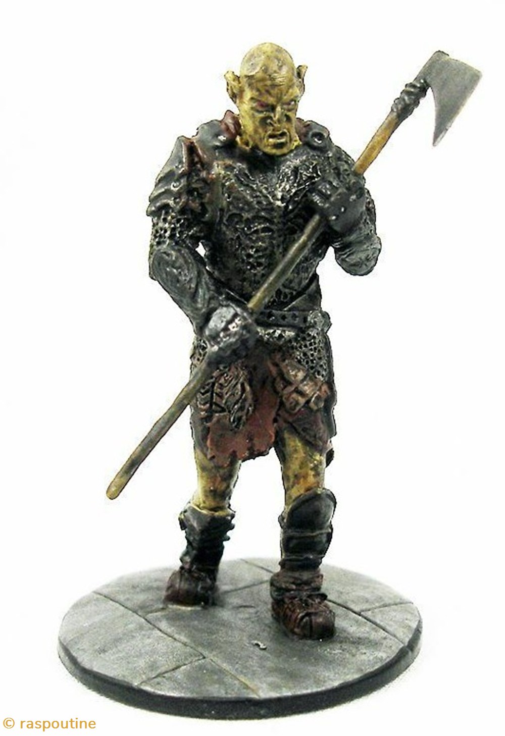 figurines cinema seigneur des anneaux orc de minas morgul