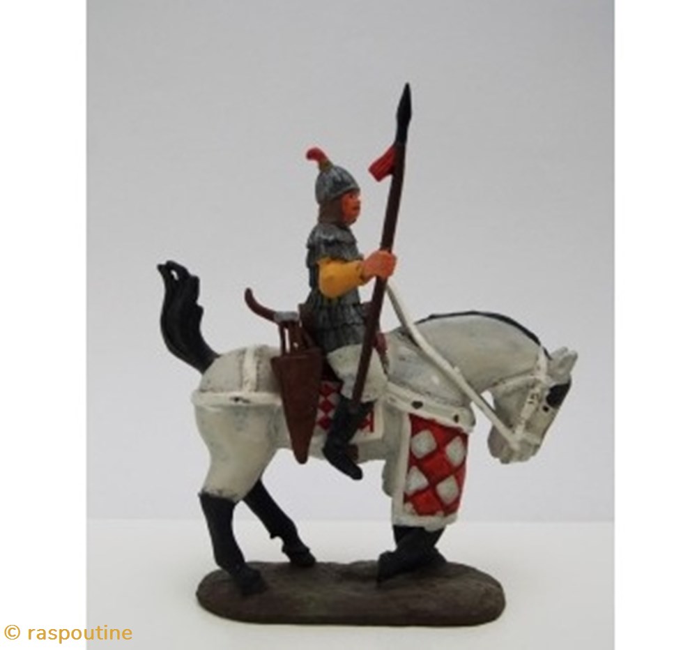 Cavalier chinois en armure IIIe siècle figurines historique cavalerie cavalier chinois en armure iiie siecle