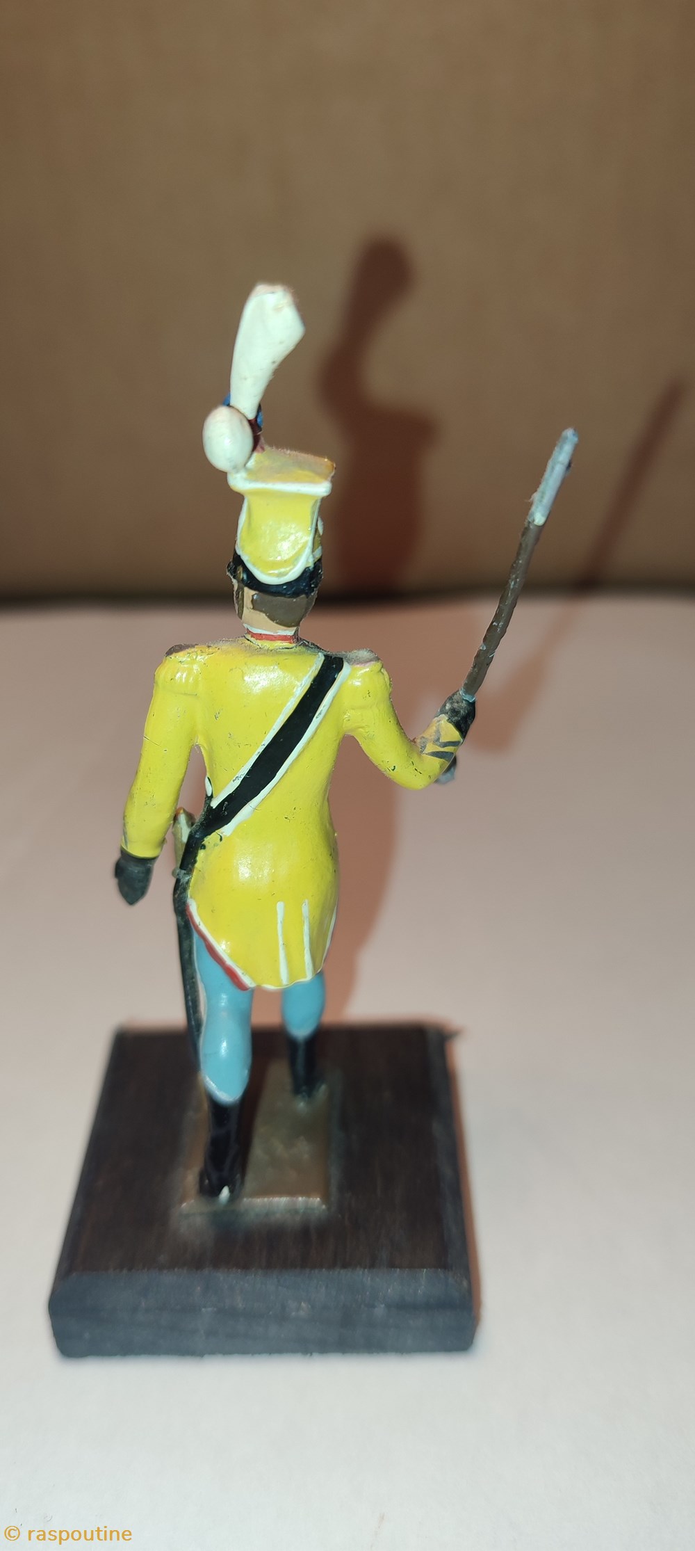 Tambour-major du 17 emme léger 2 figurines historique tambour major du 17 emme leger