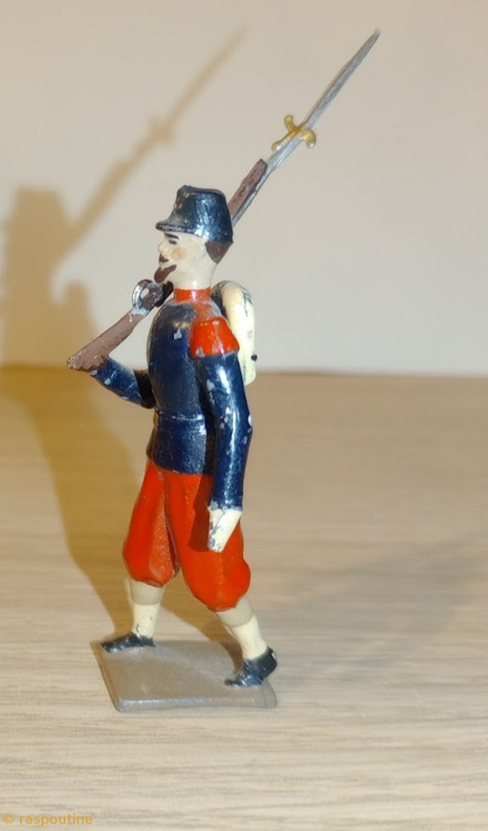 figurines historique fantassin de infanterie de ligne basquine garance napoleon iii