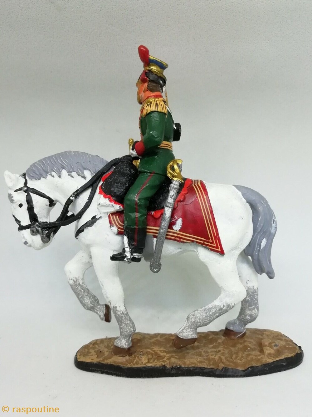 Trompette 7e Uhlans cavalerie autrichienne 1855 figurines historique trompette 7e uhlans cavalerie autrichienne 1855