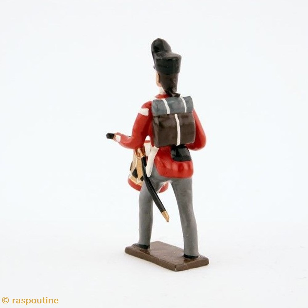 Tambour du 32nd (cornwall) regiment of foot (1812) 3 figurines historique epoque napoleonienne tambour du 32nd cornwall regiment of foot 1812