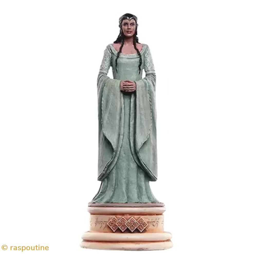 figurines jeux de plateaux seigneur des anneaux arwen reine blanche