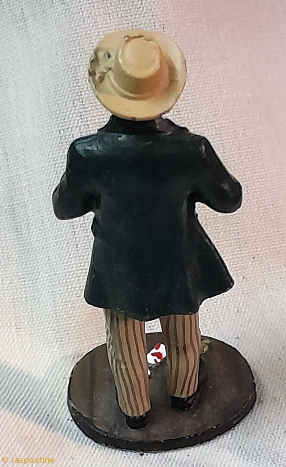 Joueur de cartes 2 figurines historique joueur de cartes