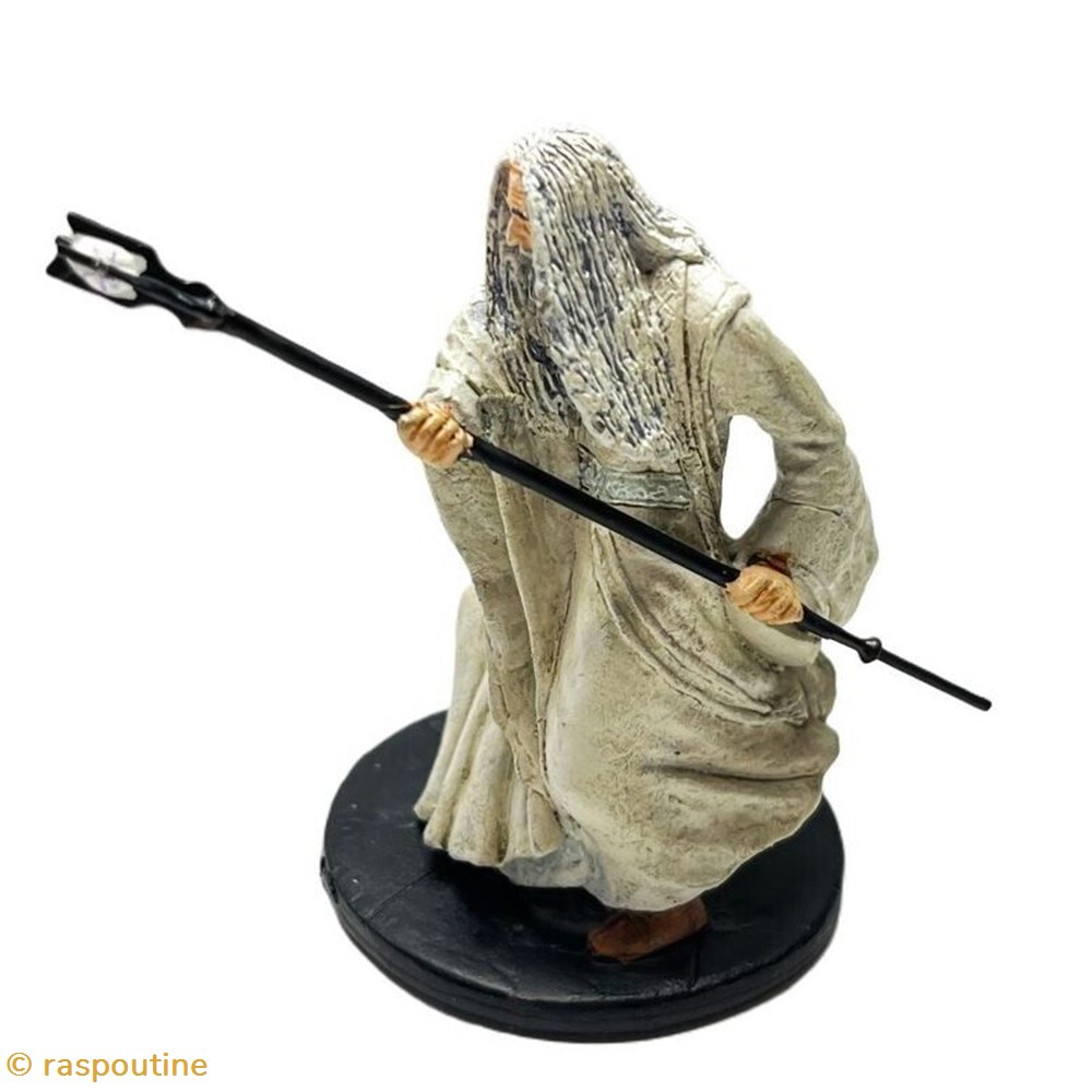 Saroumane 3 figurines cinema seigneur des anneaux saroumane