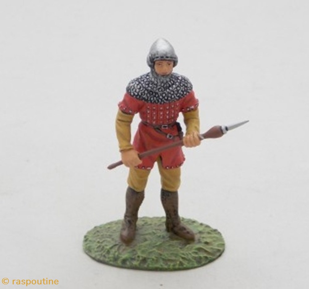 Homme à pied flamand XIIIe siècle figurines historique moyen age homme a pied flamand xiiie siecle