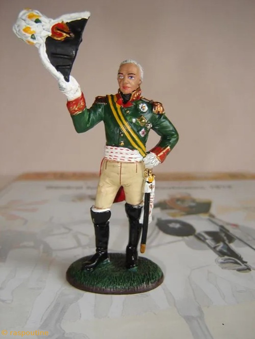 Général, Feld-Maréchal Koutousov Russie 1812 figurines historiques epoque napoleonienne general feld marechal koutousov russie 1812