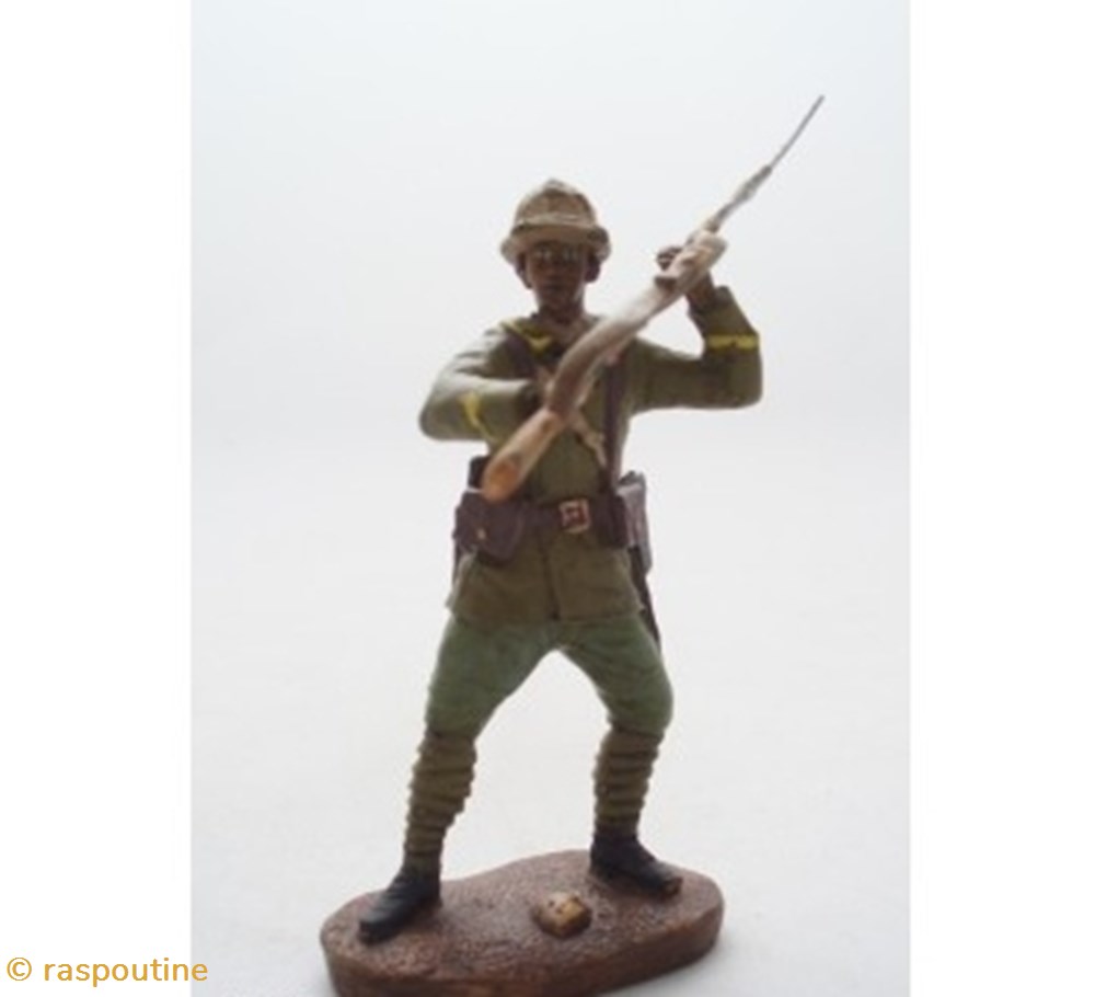 Tirailleur sénégalais de 1916 figurines historiques premiere guerre mondiale tirailleur senegalais de 1916