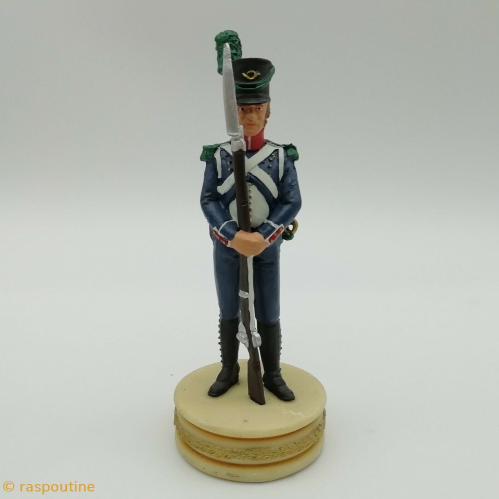 Chasseur de l'infanterie légère figurines historiques epoque napoleonienne chasseur de infanterie legere