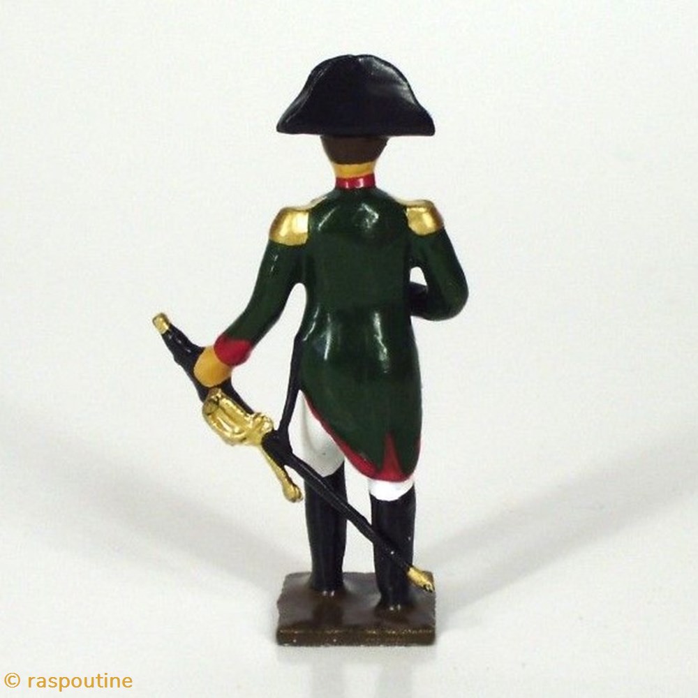 Napoléon tenant une longue-vue figurines historique epoque napoleonienne napoleon tenant une longue vue