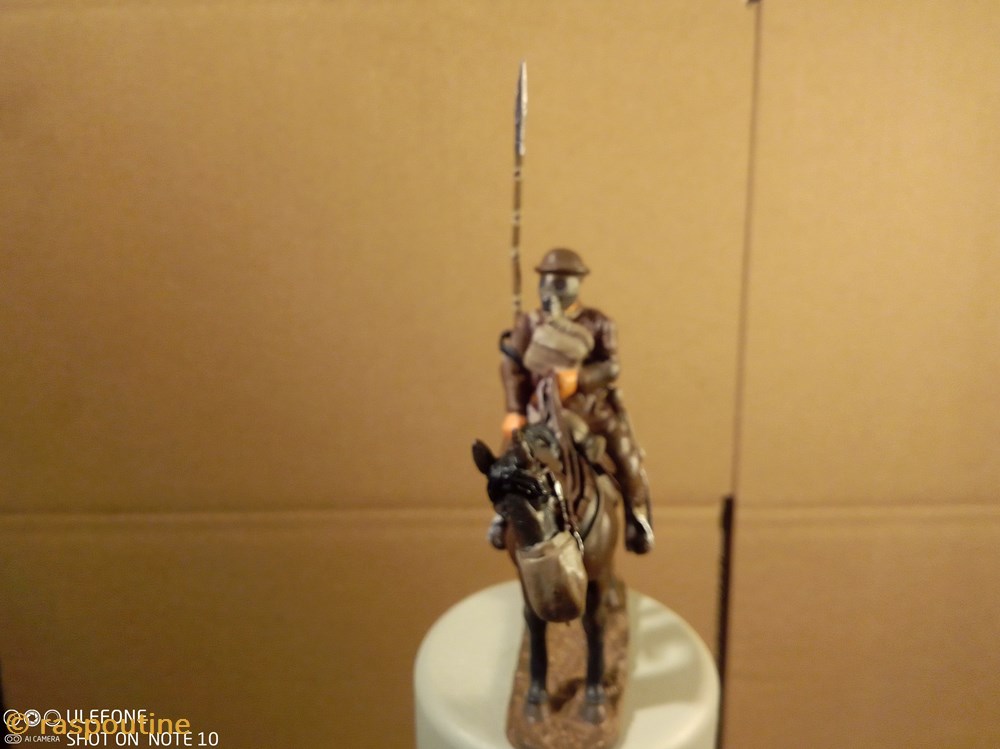 Lancier 17e régiment de Cavalerie France 1918 figurines historique lancier 17e regiment de cavalerie france 1918