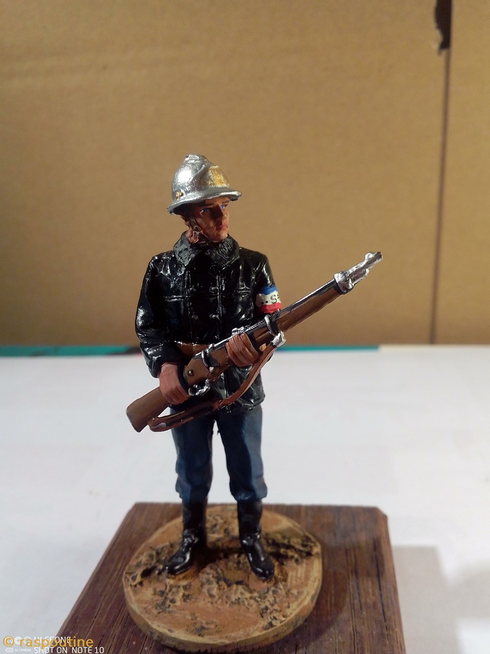 Pompier de Paris France 1944 figurines autres pompier de paris france 1944