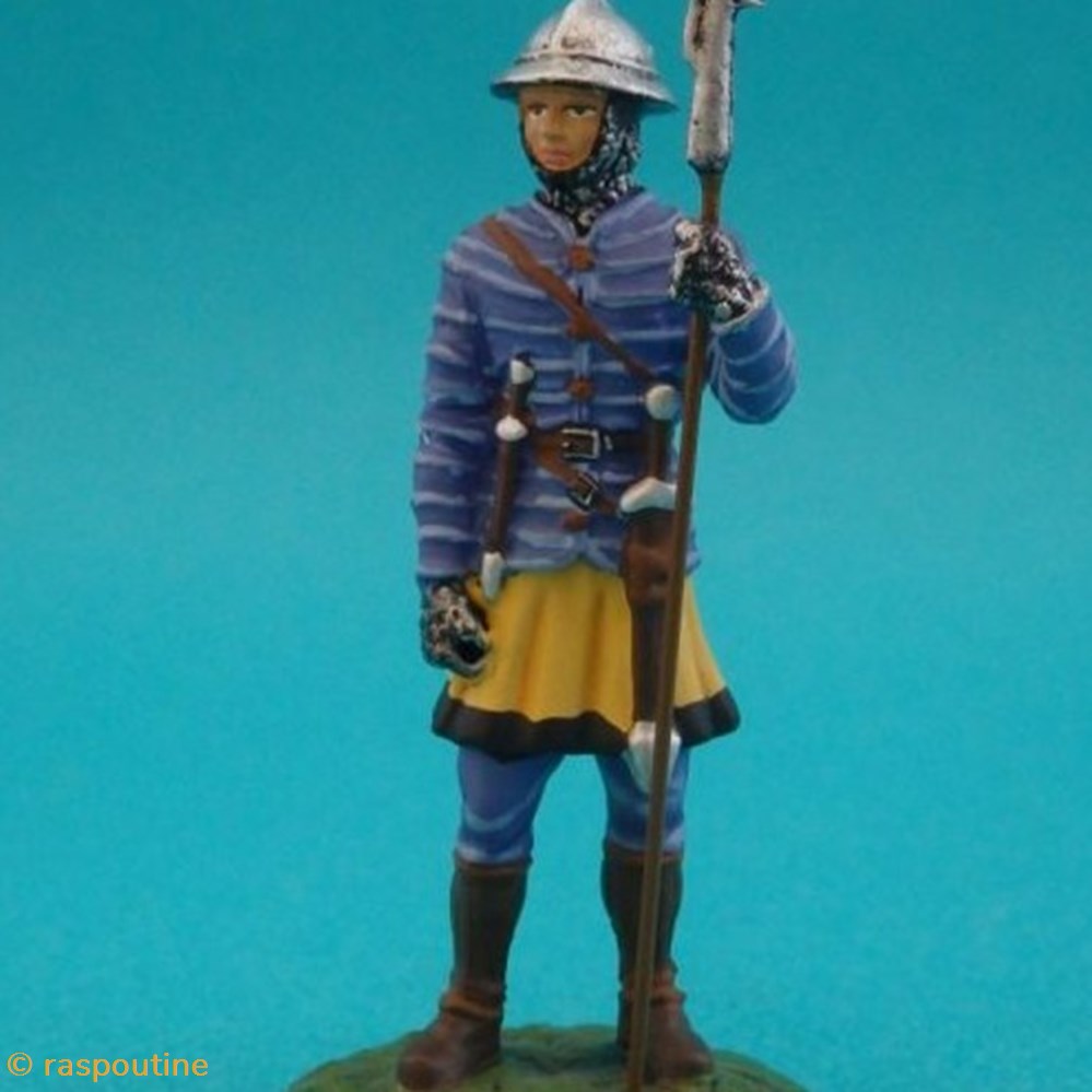 Coutilier, XIV siècle figurines historique moyen age coutilier xiv siecle