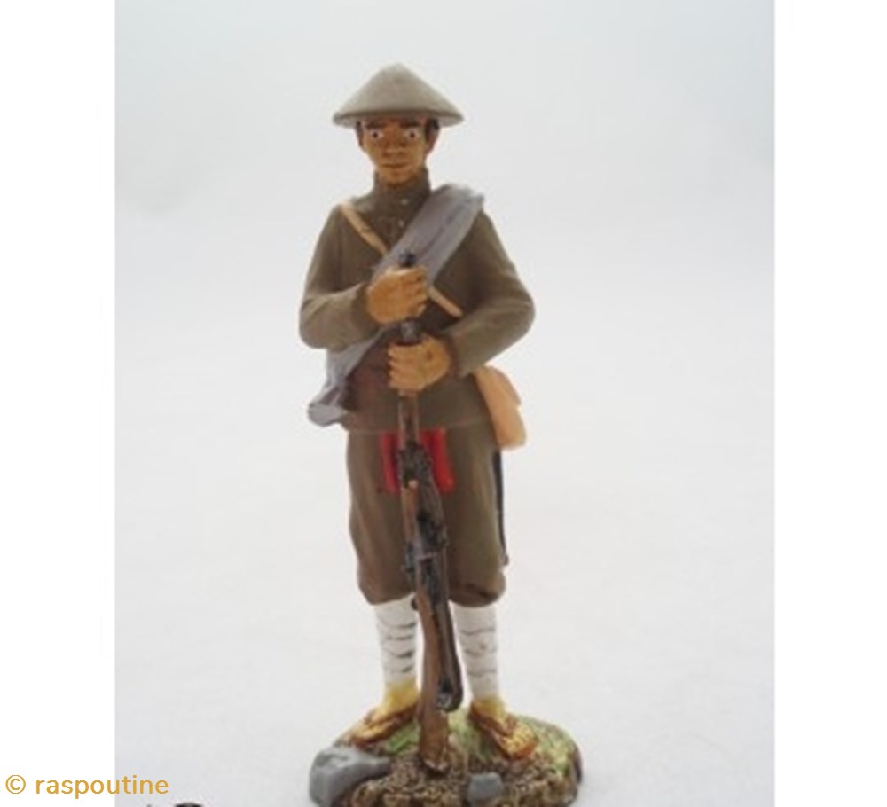 Tirailleur Annamite de 1916 figurines historiques premiere guerre mondiale tirailleur annamite de 1916