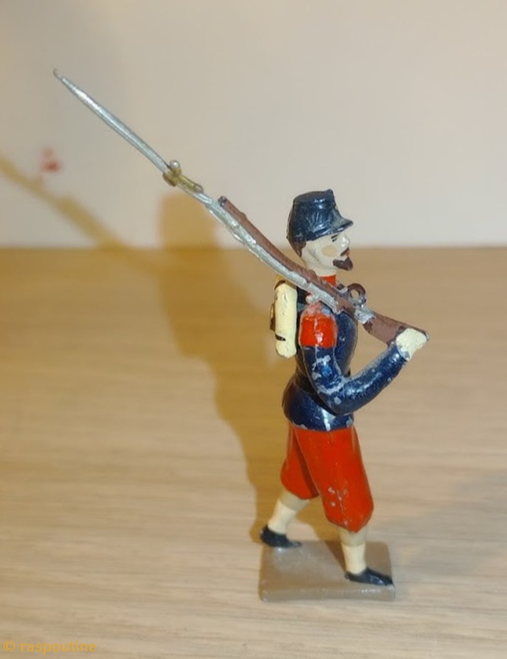 figurines historique fantassin de infanterie de ligne basquine garance napoleon iii