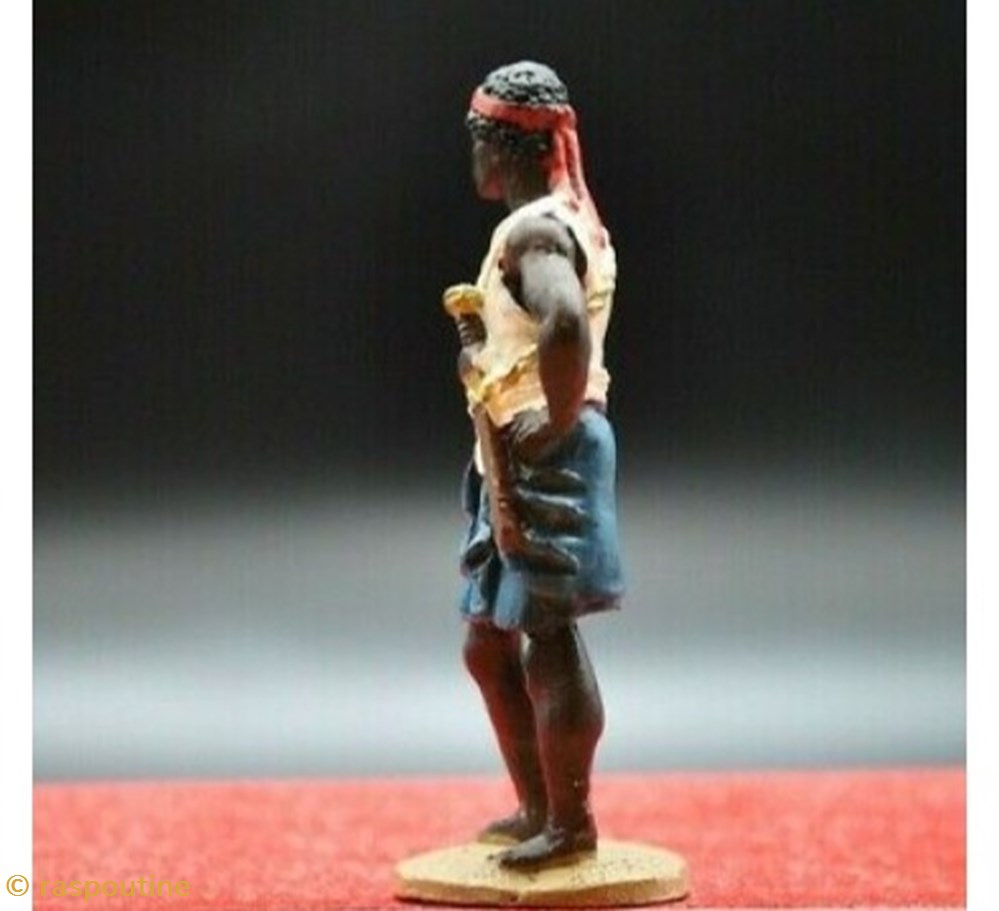 figurines historique antiquite guerrier de meroe nubie