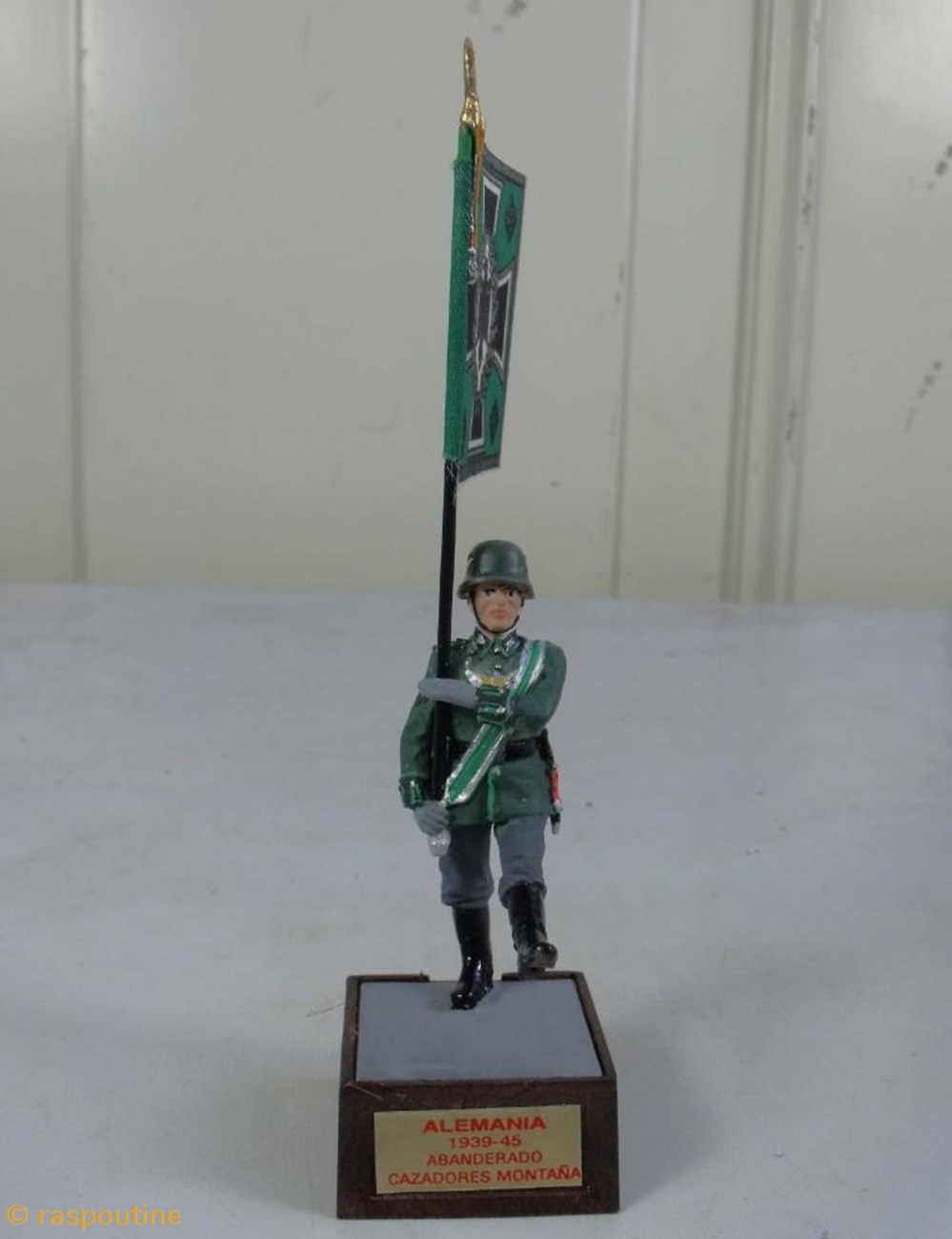 Abanderado cazadores de montana , Alemania 1939-45 figurines historique seconde guerre mondiale abanderado cazadores de montana alemania 1939 45