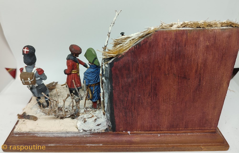 figurines historique epoque napoleonienne retraite de russie 1812