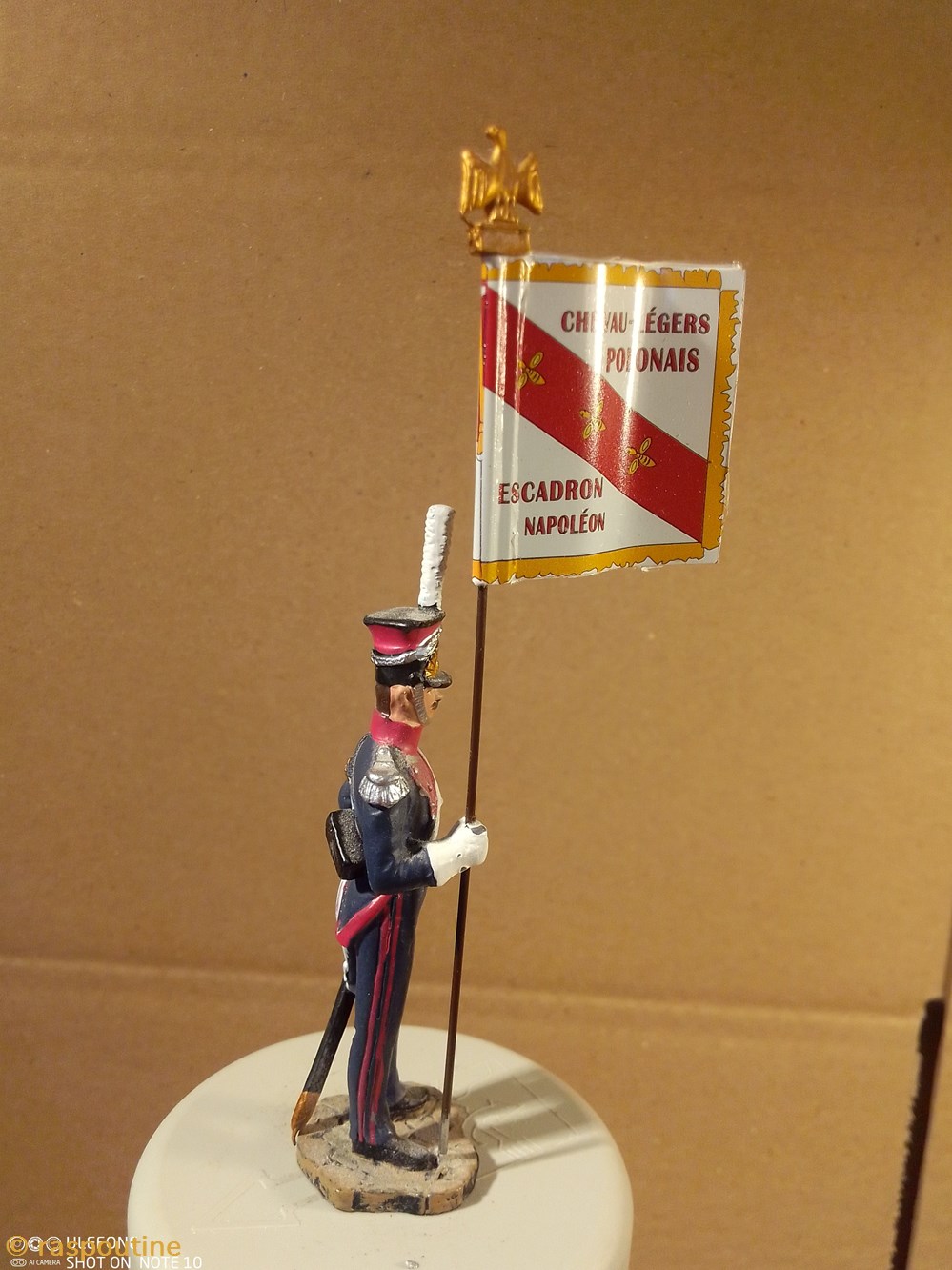 figurines historiques epoque napoleonienne escadron chevaux legers polonais 1814