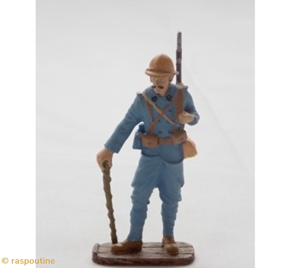 Poilu de la Somme de l'été 1916 figurines historiques premiere guerre mondiale poilu de la somme de ete 1916