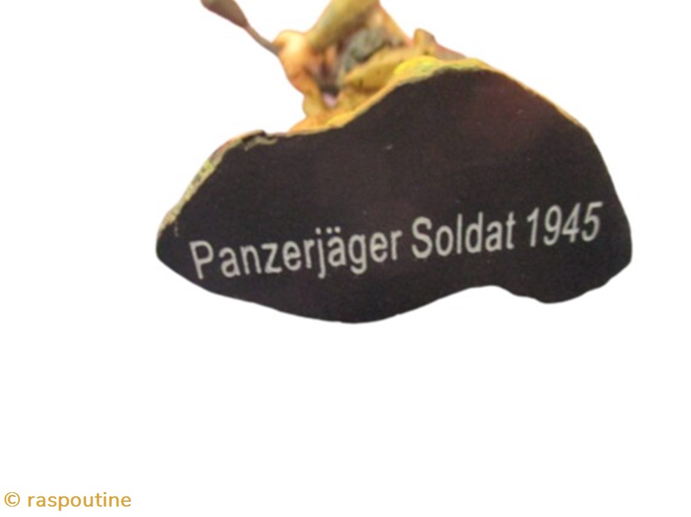 Panzerjager soldat 1945 5 figurines historique seconde guerre mondiale panzerjager soldat 1945