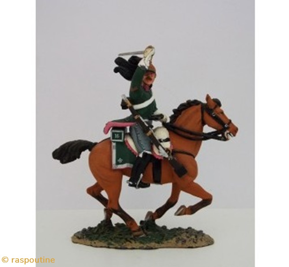 Homme de Troupe 16e Dragons France 1814 figurines historiques epoque napoleonienne homme de troupe 16e dragons france 1814