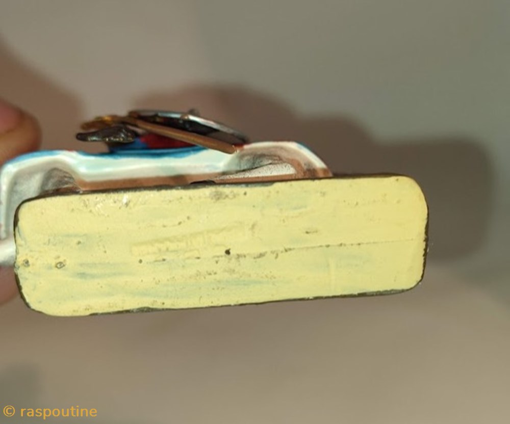 figurines historique clovis 466 511 et sa francisque a cheval
